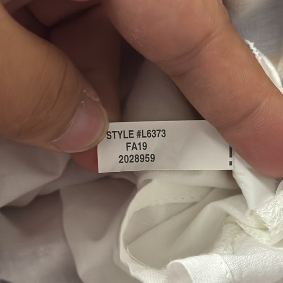 J. Crew Tiered Popover Dress Rose Multi Stripe Cotton Poplin Long Sleeve XS - Picture 9 of 9